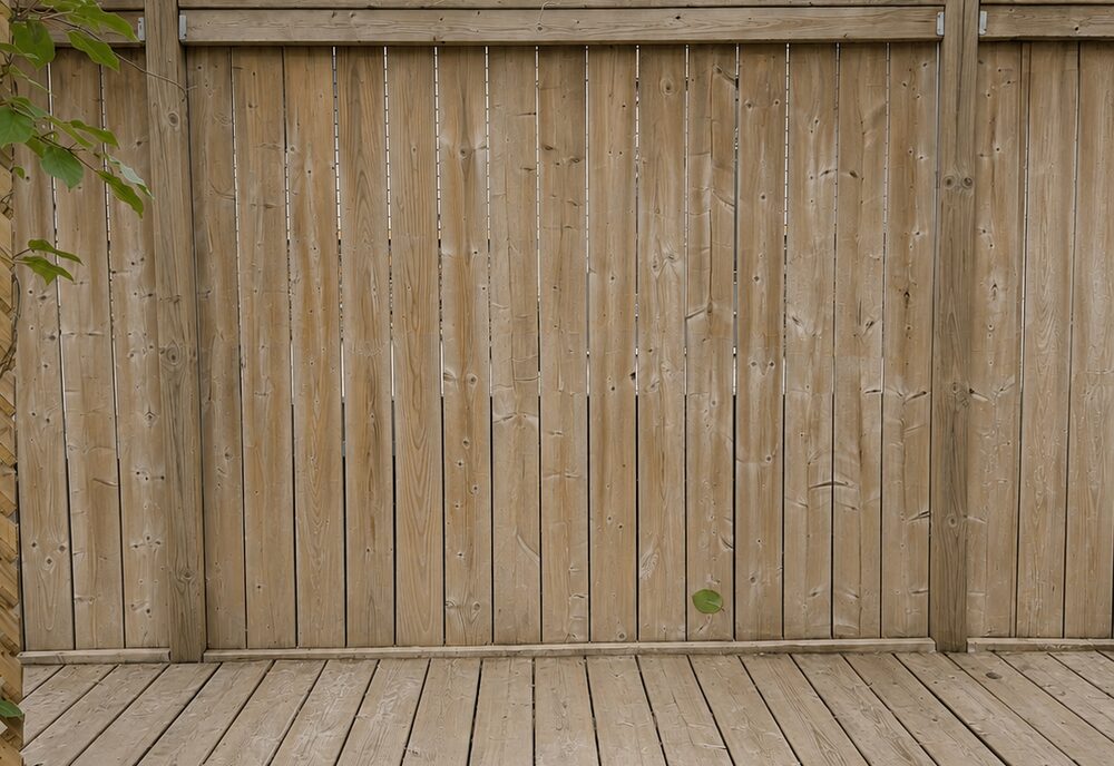 Same deck after professional restoration — even and rich